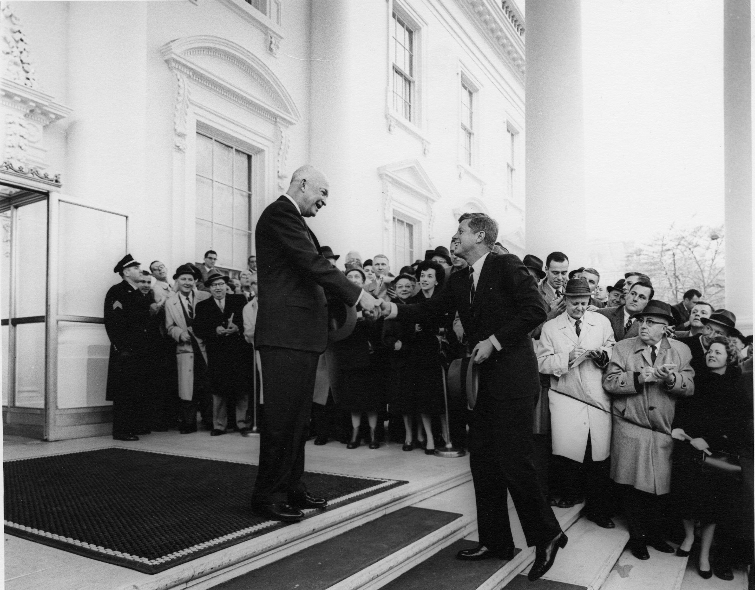 Kennedy Arrives at the White House